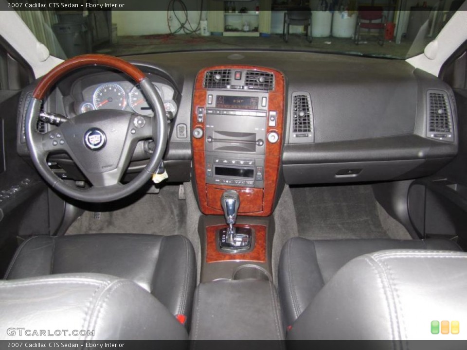 Ebony Interior Dashboard for the 2007 Cadillac CTS Sedan #37853679