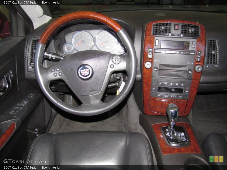Ebony Interior Photo for the 2007 Cadillac CTS Sedan #37853695