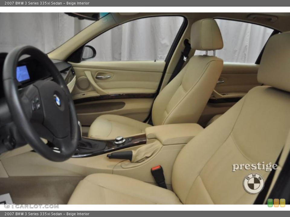 Beige Interior Photo for the 2007 BMW 3 Series 335xi Sedan #37857951