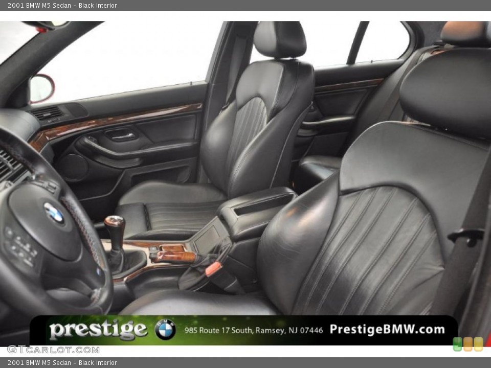 Black Interior Photo for the 2001 BMW M5 Sedan #37858235
