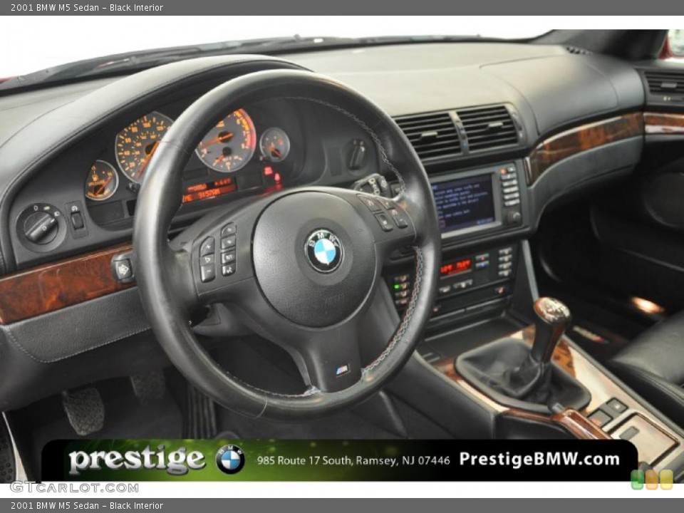 Black Interior Photo for the 2001 BMW M5 Sedan #37858331