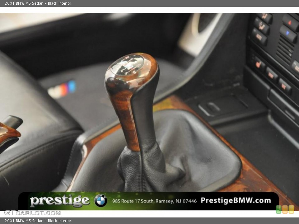 Black Interior Transmission for the 2001 BMW M5 Sedan #37858363