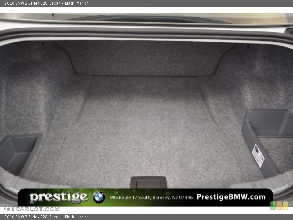 Black Interior Trunk for the 2010 BMW 3 Series 328i Sedan #37858451