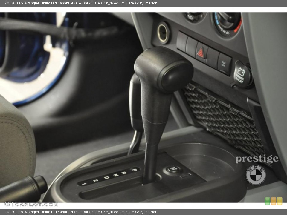 Dark Slate Gray/Medium Slate Gray Interior Transmission for the 2009 Jeep Wrangler Unlimited Sahara 4x4 #37859623