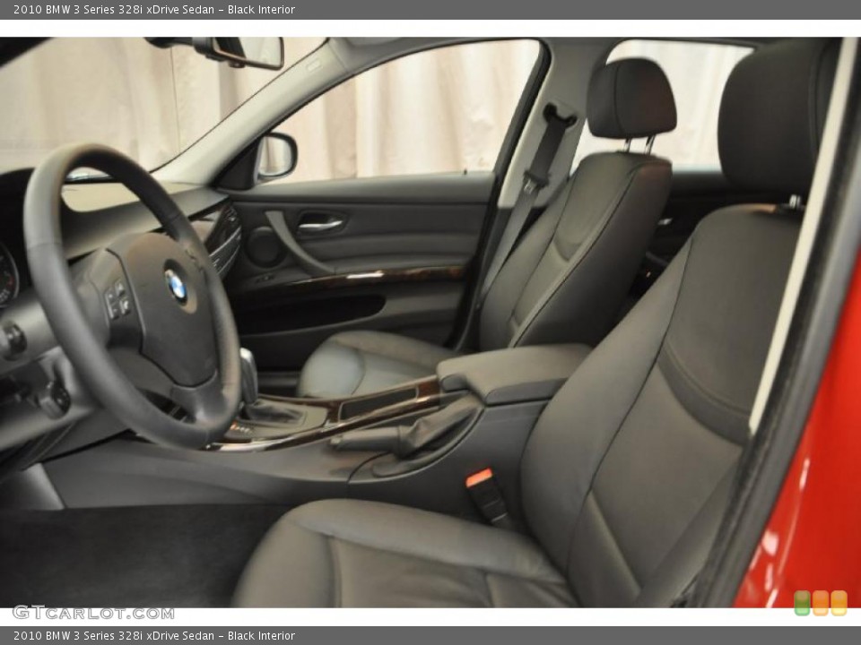 Black Interior Photo for the 2010 BMW 3 Series 328i xDrive Sedan #37860355