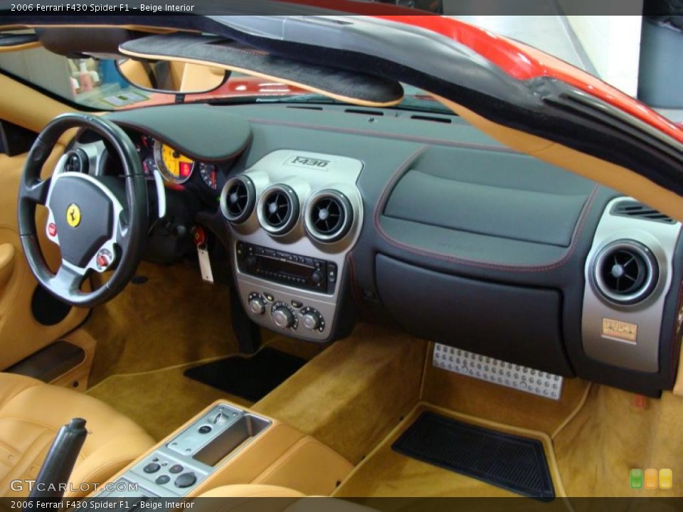 Beige Interior Photo for the 2006 Ferrari F430 Spider F1 #37861229