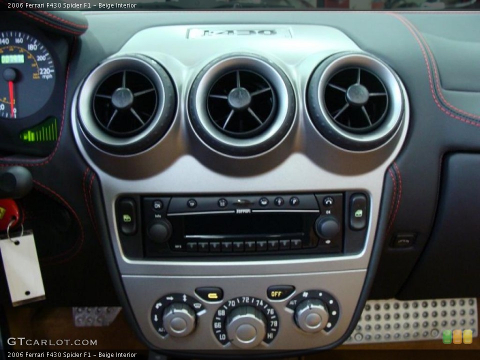 Beige Interior Photo for the 2006 Ferrari F430 Spider F1 #37861245
