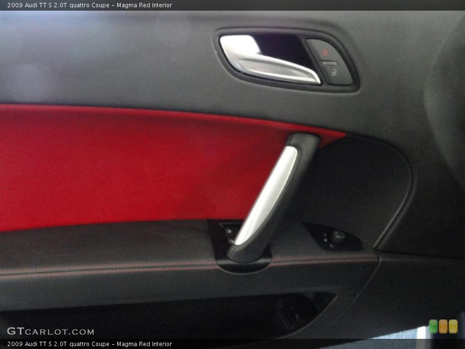 Magma Red Interior Photo for the 2009 Audi TT S 2.0T quattro Coupe #37868300