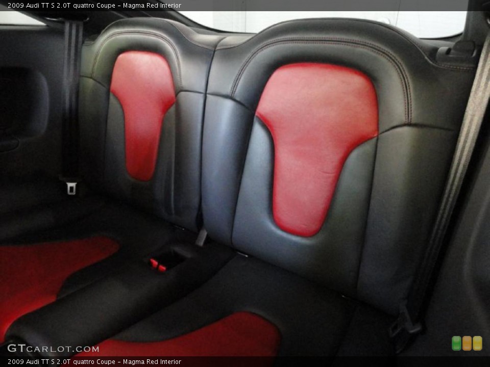 Magma Red Interior Photo for the 2009 Audi TT S 2.0T quattro Coupe #37868380
