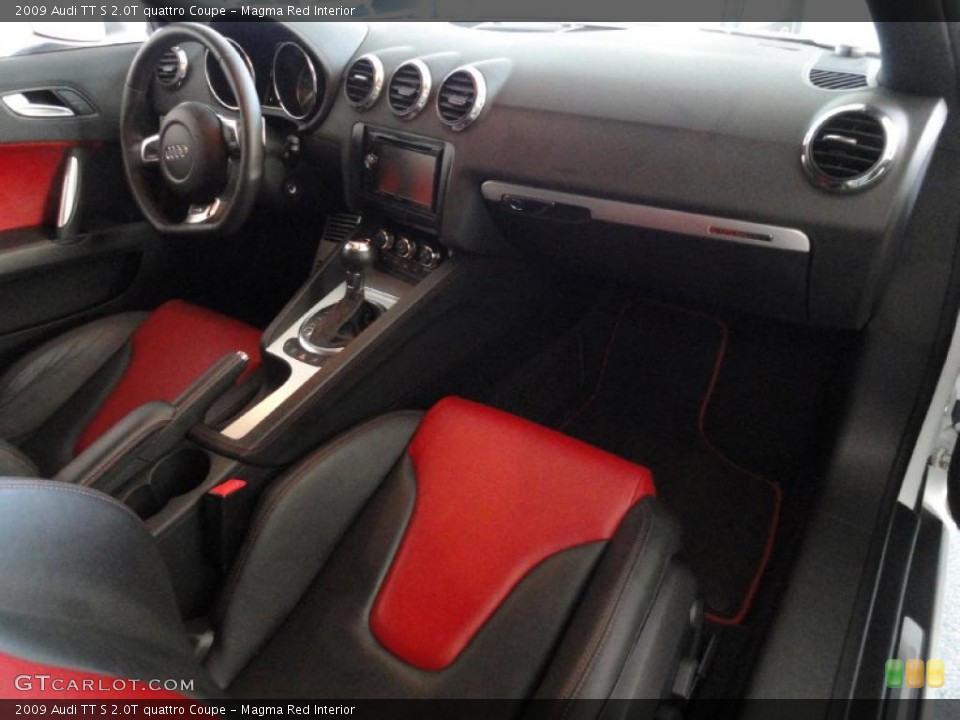 Magma Red Interior Photo for the 2009 Audi TT S 2.0T quattro Coupe #37868412