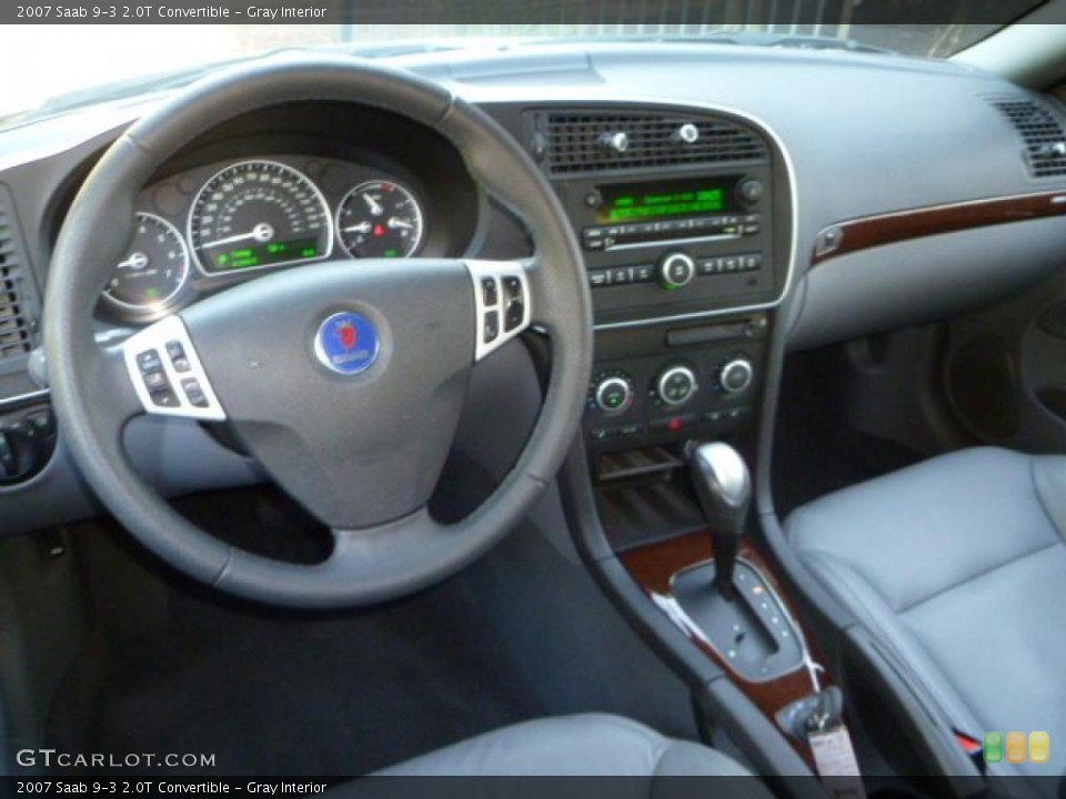 Gray Interior Photo for the 2007 Saab 9-3 2.0T Convertible #37868960