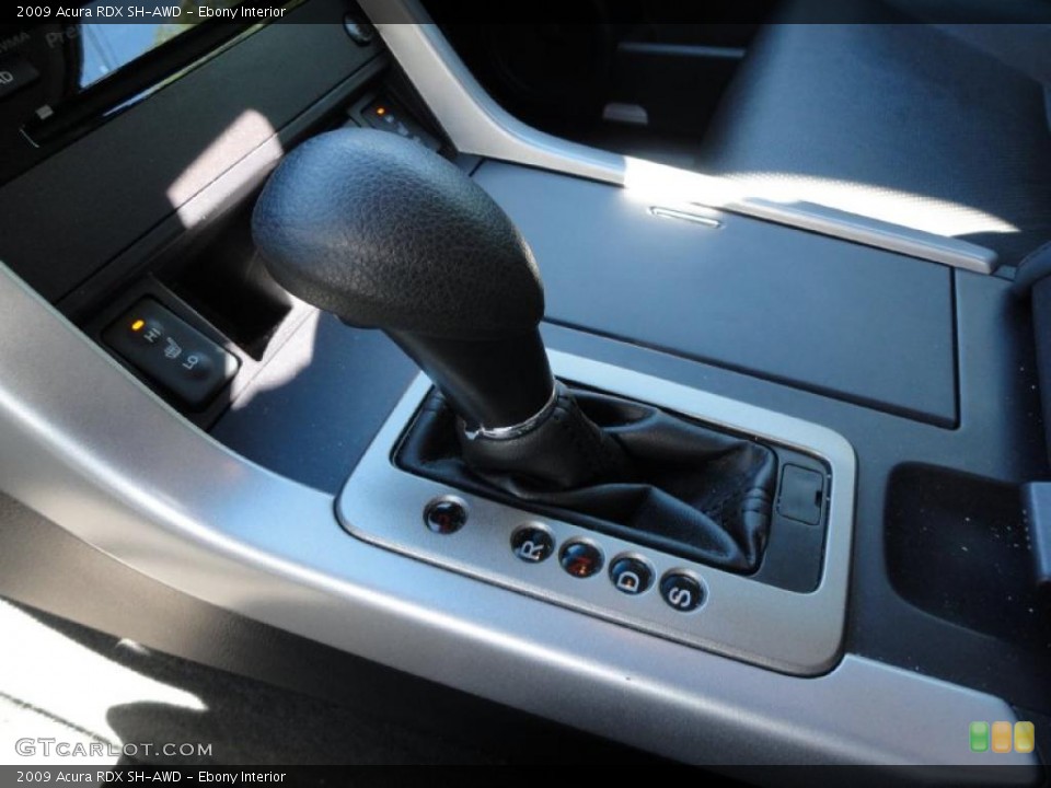 Ebony Interior Transmission for the 2009 Acura RDX SH-AWD #37872600