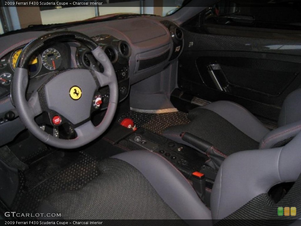 Charcoal Interior Photo for the 2009 Ferrari F430 Scuderia Coupe #37872660