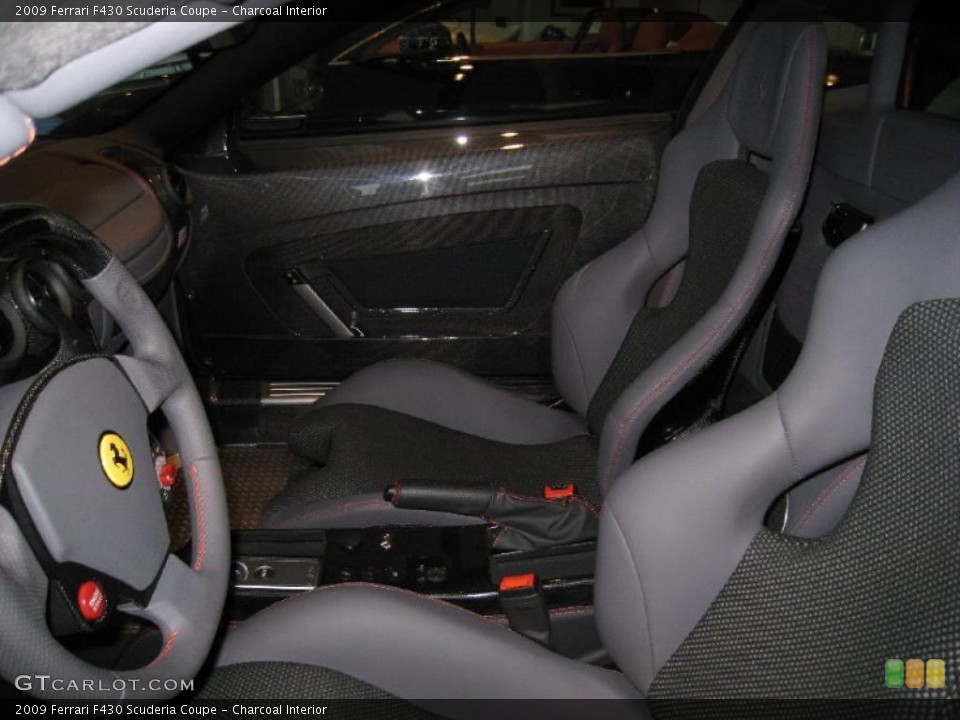 Charcoal Interior Photo for the 2009 Ferrari F430 Scuderia Coupe #37872676