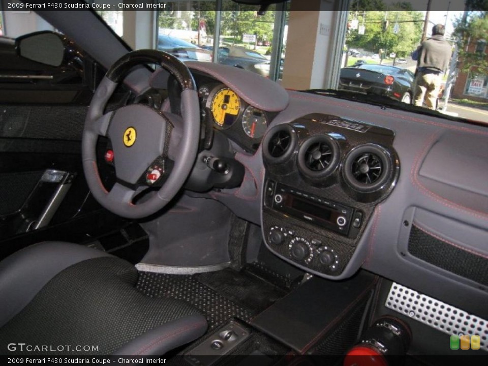 Charcoal Interior Photo for the 2009 Ferrari F430 Scuderia Coupe #37872704