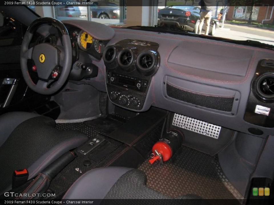 Charcoal Interior Photo for the 2009 Ferrari F430 Scuderia Coupe #37872724