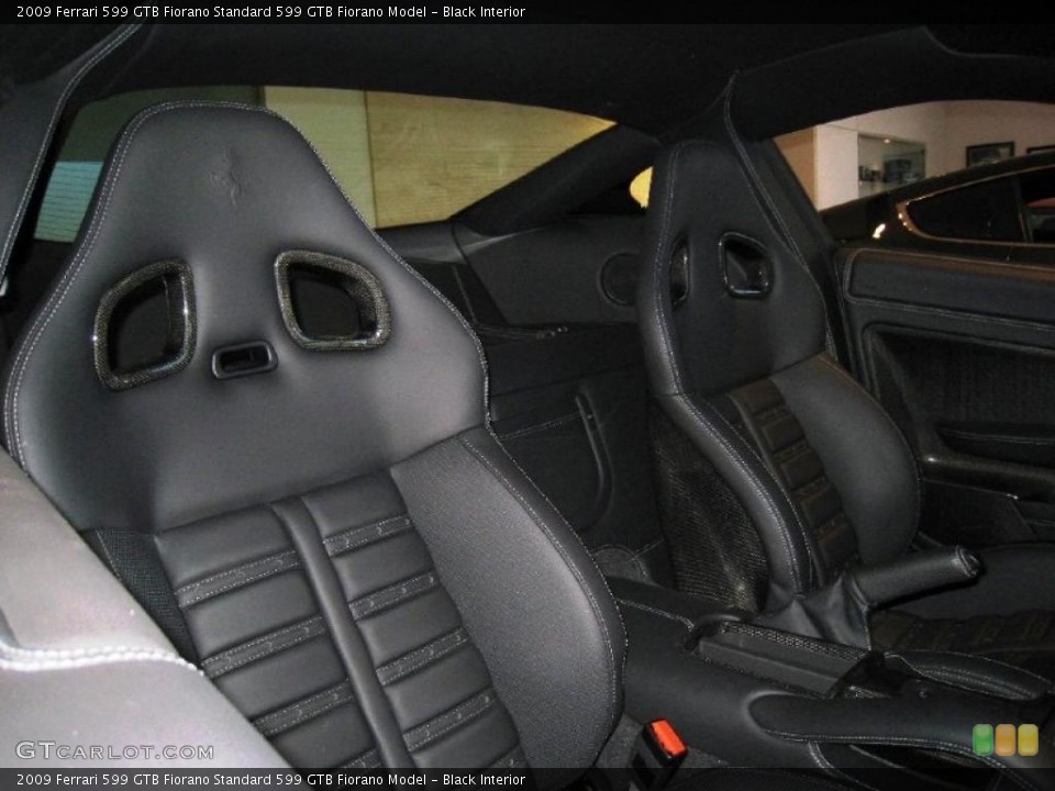 Black Interior Photo for the 2009 Ferrari 599 GTB Fiorano  #37873096