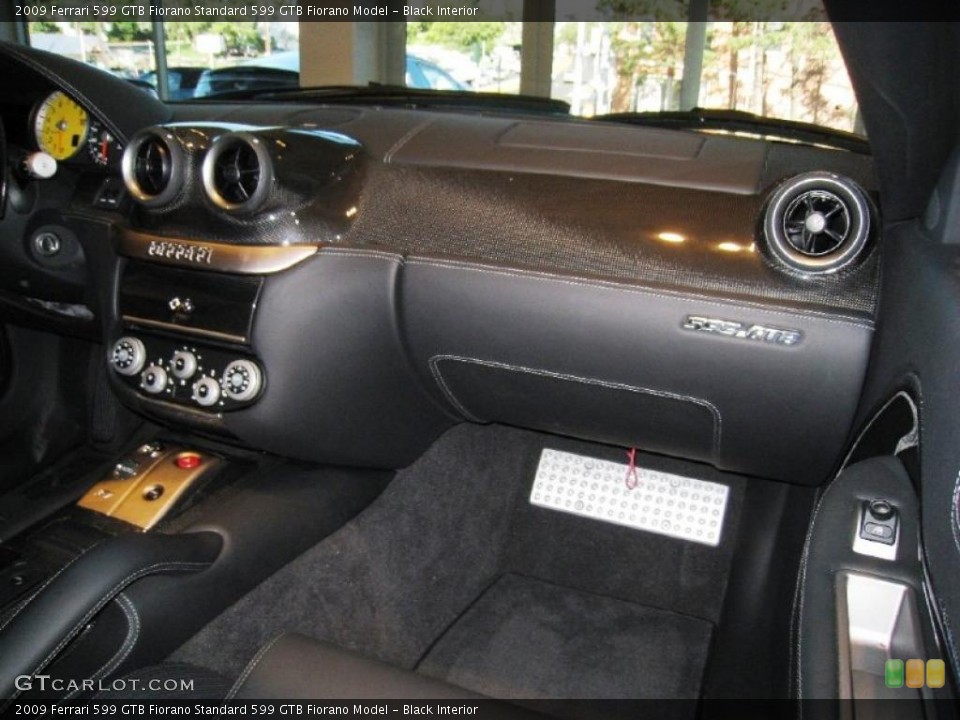 Black Interior Photo for the 2009 Ferrari 599 GTB Fiorano  #37873128