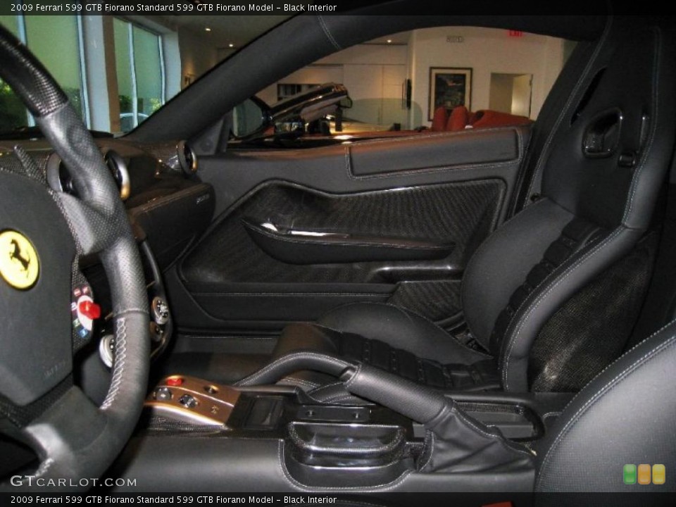 Black Interior Photo for the 2009 Ferrari 599 GTB Fiorano  #37873160