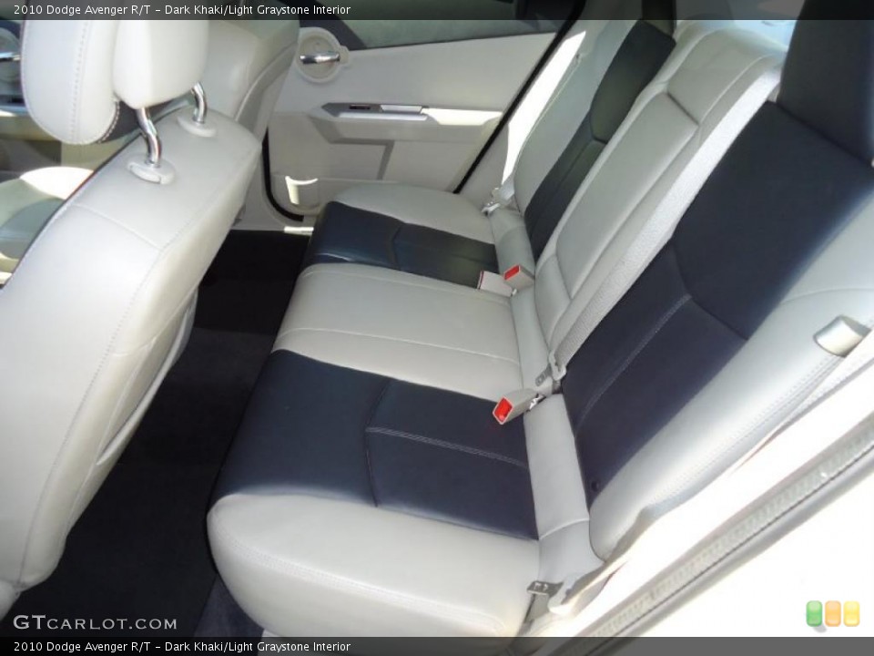 Dark Khaki/Light Graystone Interior Photo for the 2010 Dodge Avenger R/T #37873652
