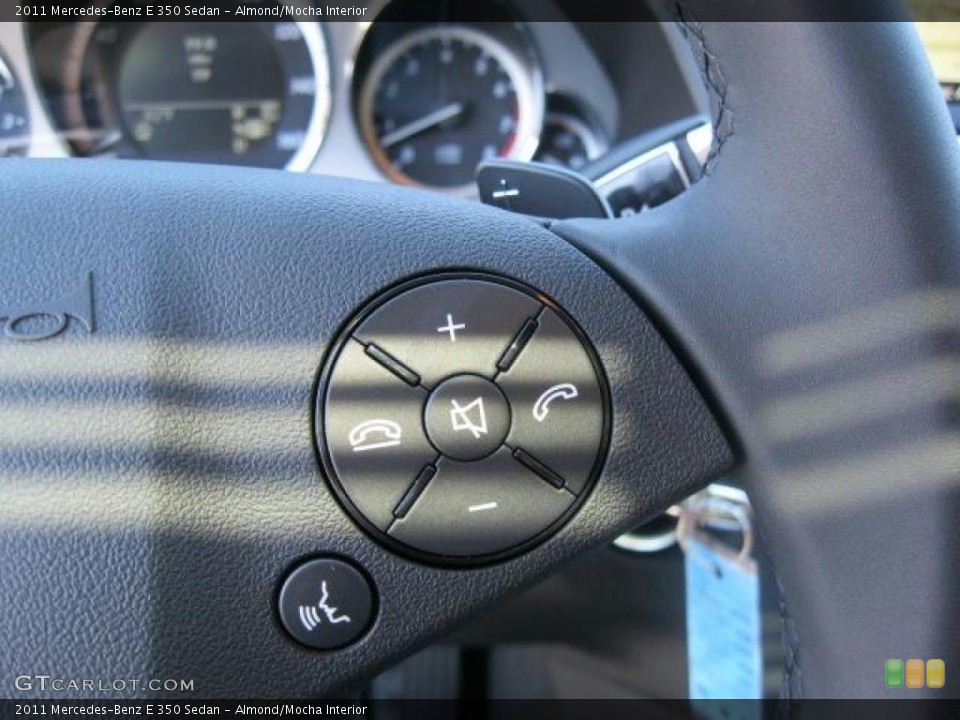 Almond/Mocha Interior Steering Wheel for the 2011 Mercedes-Benz E 350 Sedan #37876668