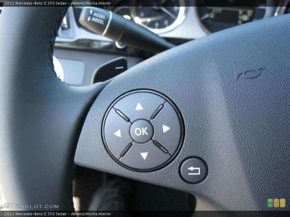 Almond/Mocha Interior Steering Wheel for the 2011 Mercedes-Benz E 350 Sedan #37876680
