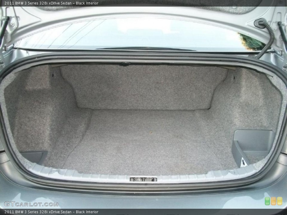 Black Interior Trunk for the 2011 BMW 3 Series 328i xDrive Sedan #37881400