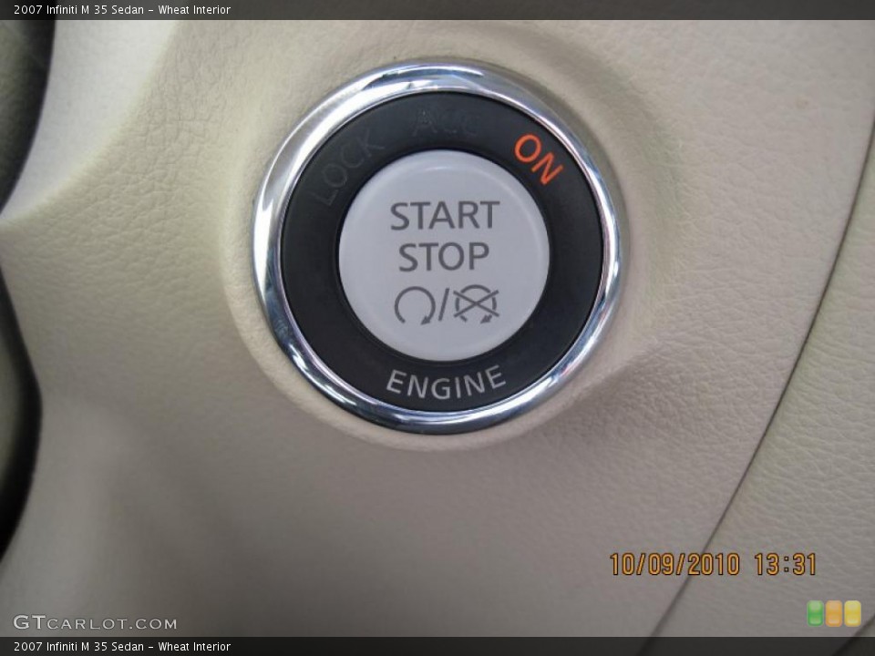 Wheat Interior Controls for the 2007 Infiniti M 35 Sedan #37882148