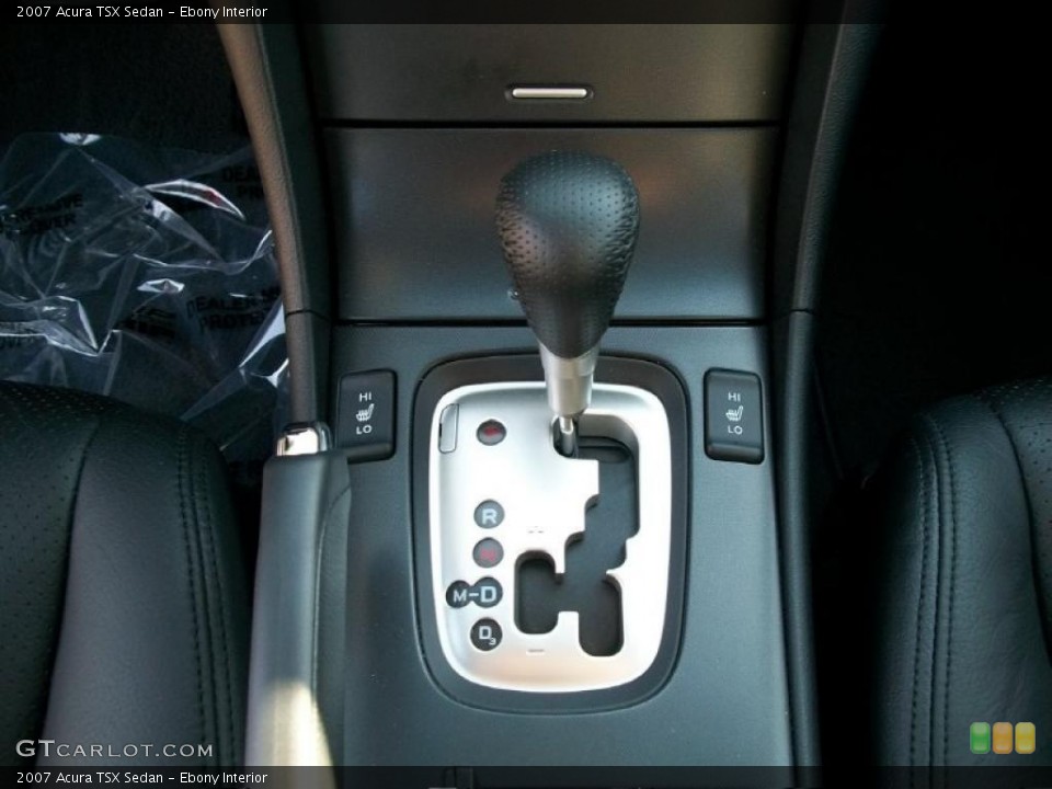 Ebony Interior Transmission for the 2007 Acura TSX Sedan #37885652