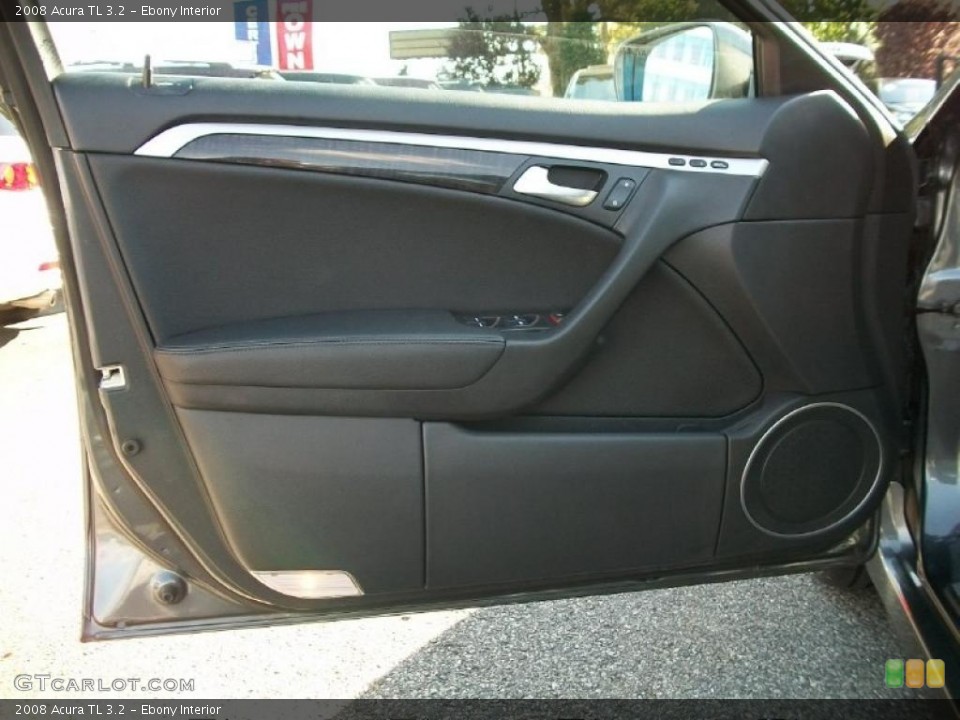 Ebony Interior Photo for the 2008 Acura TL 3.2 #37885744