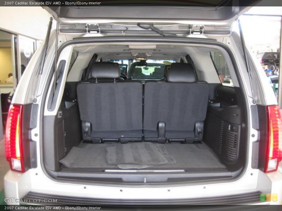 Ebony/Ebony Interior Trunk for the 2007 Cadillac Escalade ESV AWD #37886280