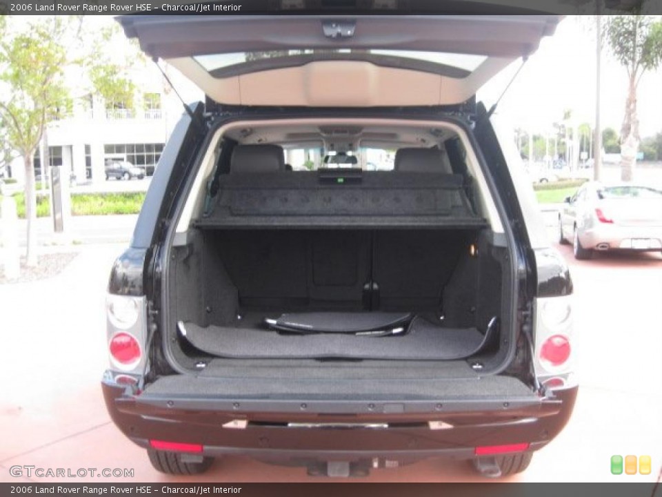 Charcoal/Jet Interior Trunk for the 2006 Land Rover Range Rover HSE #37886664