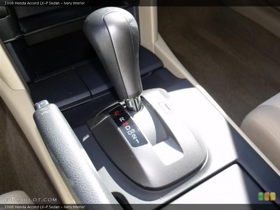 Ivory Interior Transmission for the 2008 Honda Accord LX-P Sedan #37888140