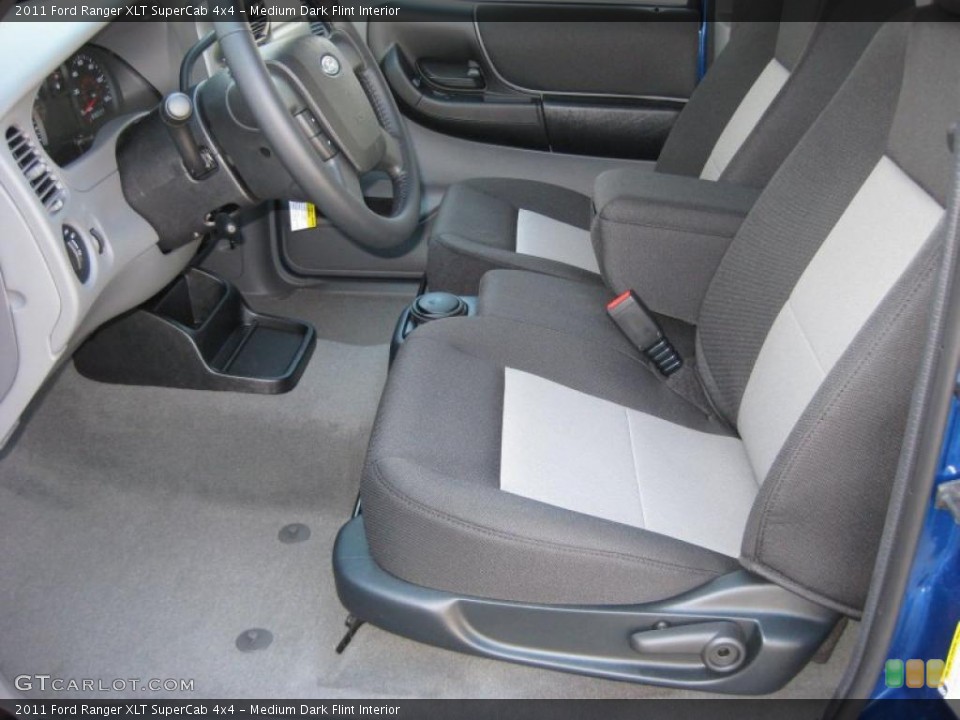 Medium Dark Flint Interior Photo for the 2011 Ford Ranger XLT SuperCab 4x4 #37889096