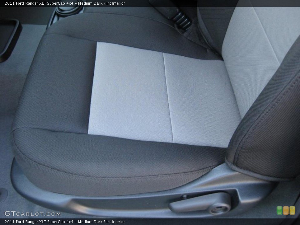 Medium Dark Flint Interior Photo for the 2011 Ford Ranger XLT SuperCab 4x4 #37889108