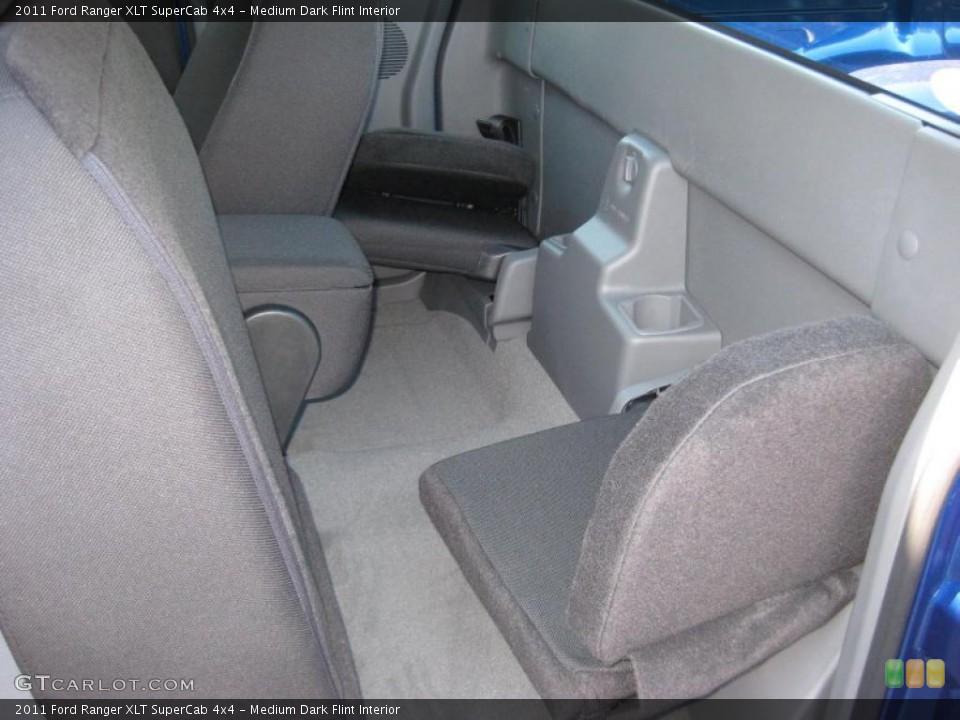 Medium Dark Flint Interior Photo for the 2011 Ford Ranger XLT SuperCab 4x4 #37889140