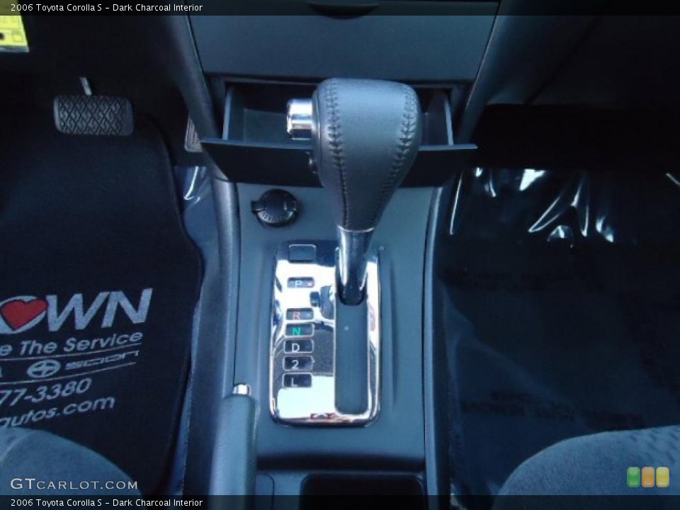 Dark Charcoal Interior Transmission for the 2006 Toyota Corolla S #37889988