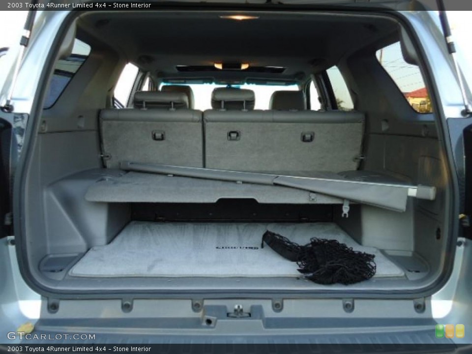 Stone Interior Trunk for the 2003 Toyota 4Runner Limited 4x4 #37890808
