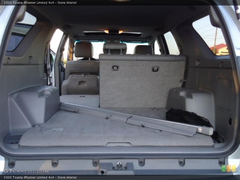 Stone Interior Trunk for the 2003 Toyota 4Runner Limited 4x4 #37890844