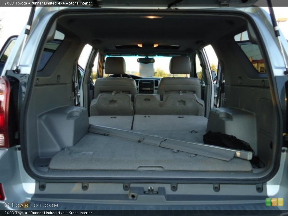 Stone Interior Trunk for the 2003 Toyota 4Runner Limited 4x4 #37890872