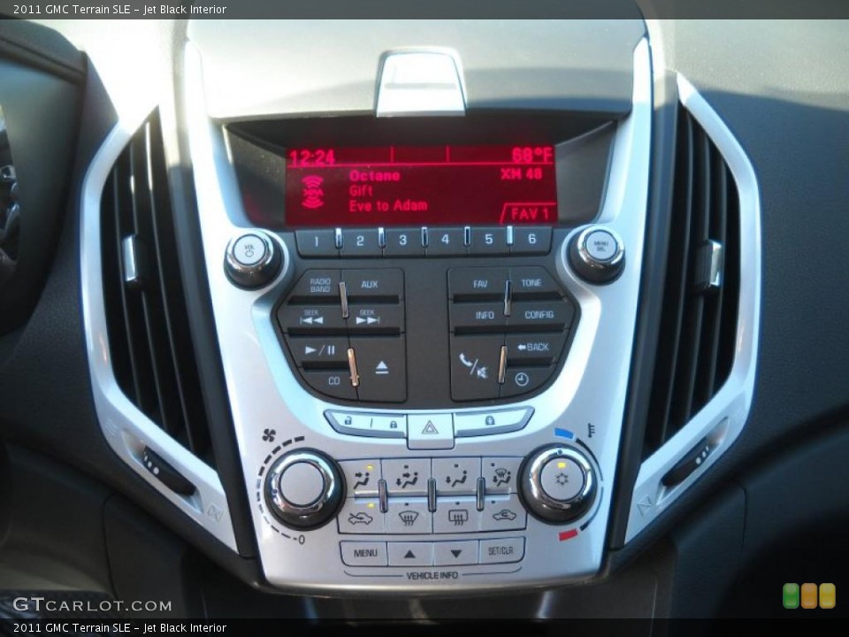 Jet Black Interior Controls for the 2011 GMC Terrain SLE #37891524