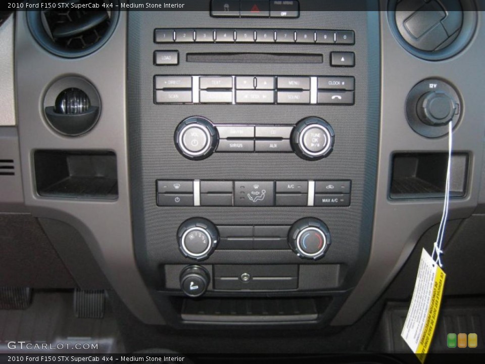 Medium Stone Interior Controls for the 2010 Ford F150 STX SuperCab 4x4 #37892996