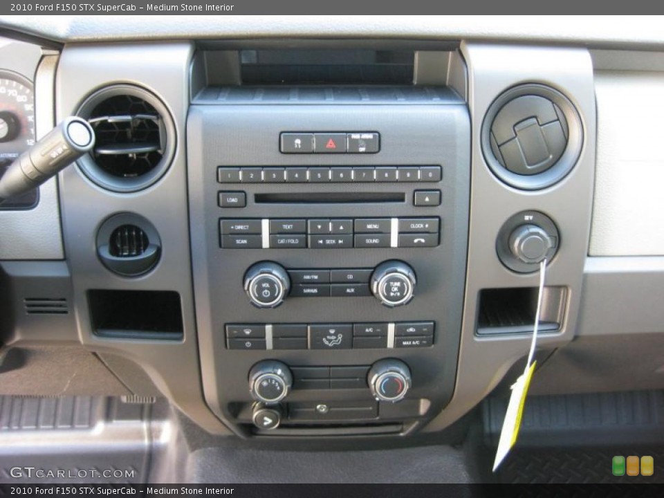 Medium Stone Interior Controls for the 2010 Ford F150 STX SuperCab #37893852