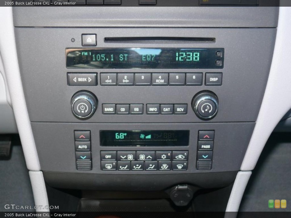Gray Interior Controls for the 2005 Buick LaCrosse CXL #37894208