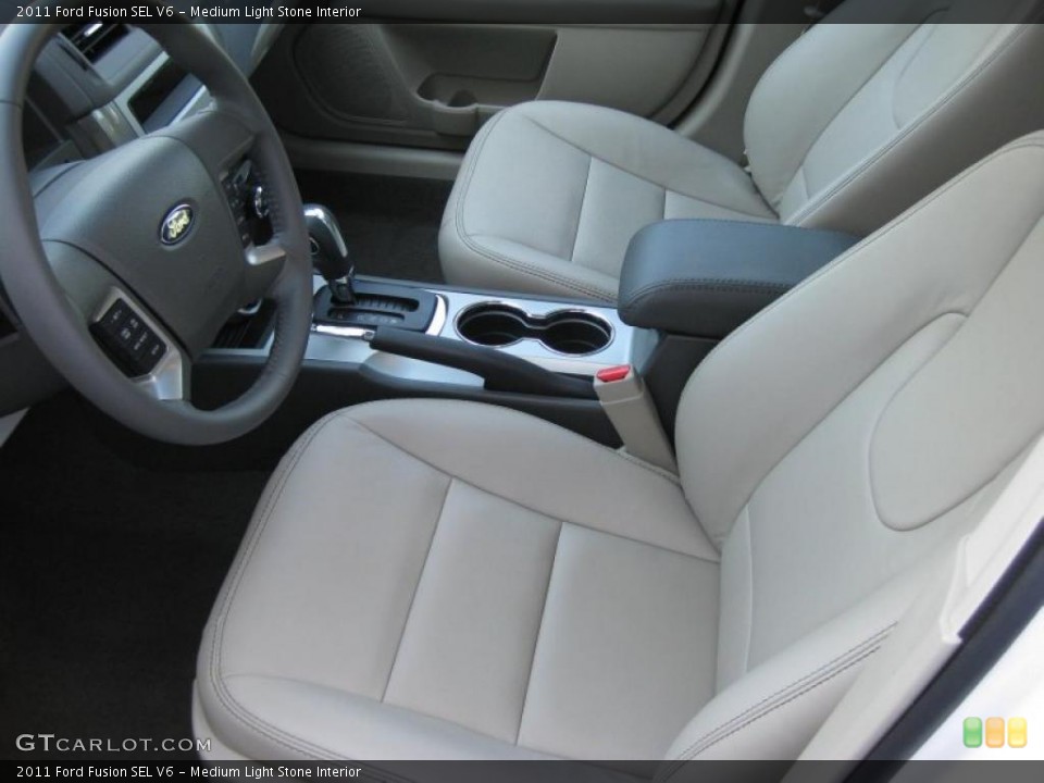 Medium Light Stone Interior Photo for the 2011 Ford Fusion SEL V6 #37895660