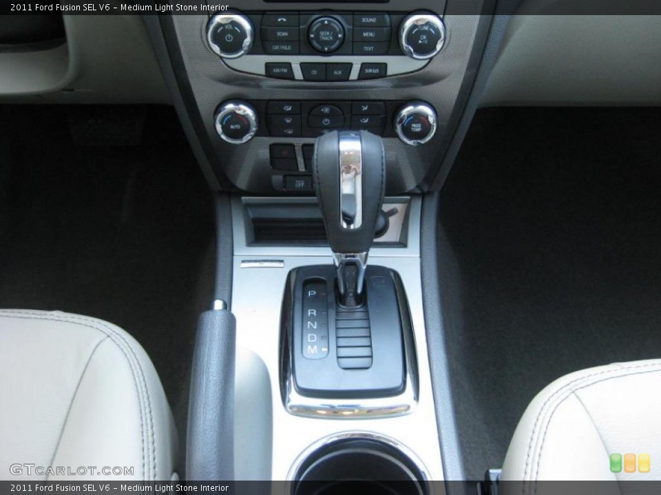 Medium Light Stone Interior Transmission for the 2011 Ford Fusion SEL V6 #37895716