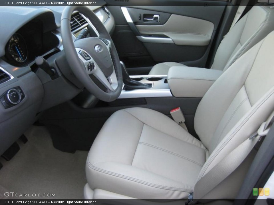 Medium Light Stone Interior Photo for the 2011 Ford Edge SEL AWD #37895764