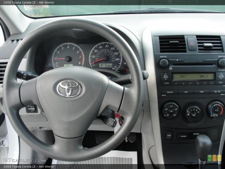 Ash Interior Dashboard for the 2009 Toyota Corolla LE #37898471