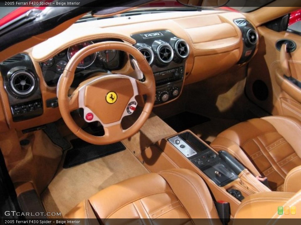 Beige Interior Photo for the 2005 Ferrari F430 Spider #37901159