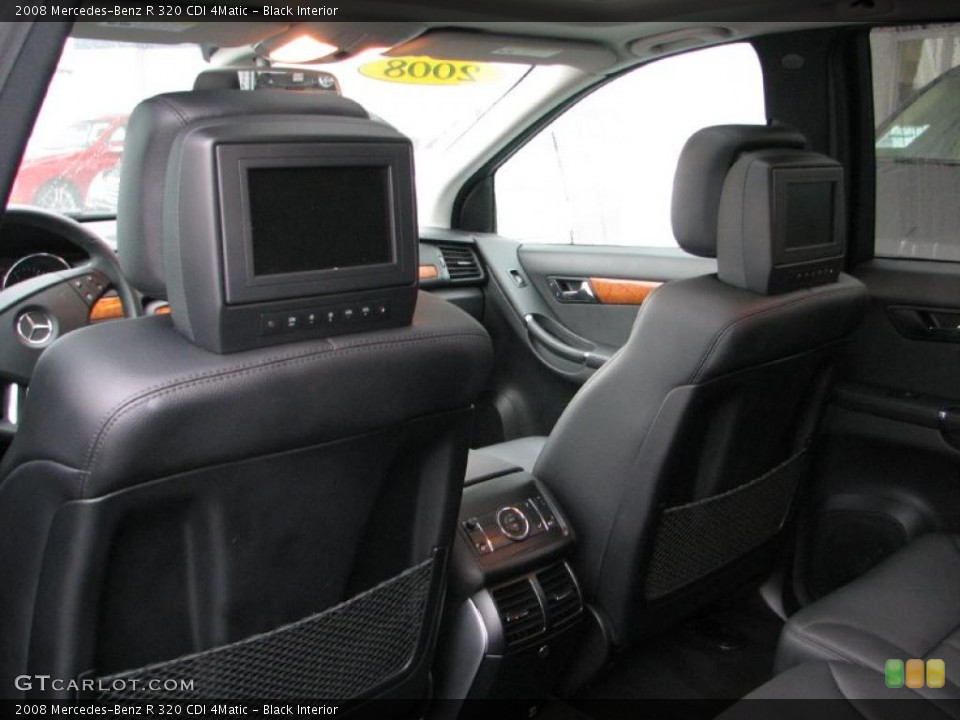 Black Interior Photo for the 2008 Mercedes-Benz R 320 CDI 4Matic #37901423
